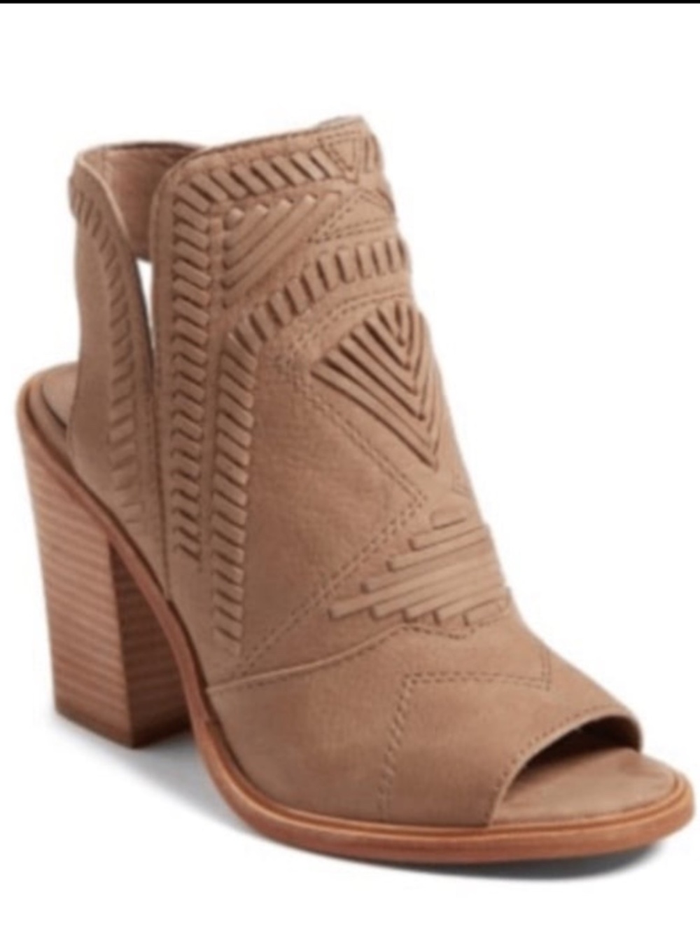 Vince Camuto Peep Toe Bootie